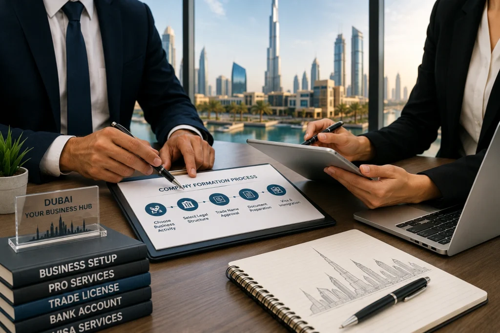 A Complete Guide to Company Formation in Dubai for New Businesses